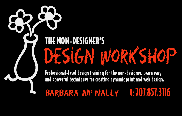 Non-Designer's Workshop 707.857.3116